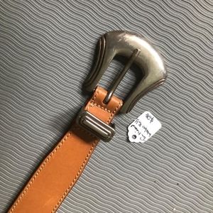 Vintage leather belt